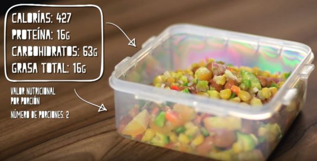 Ensalada de frijoles